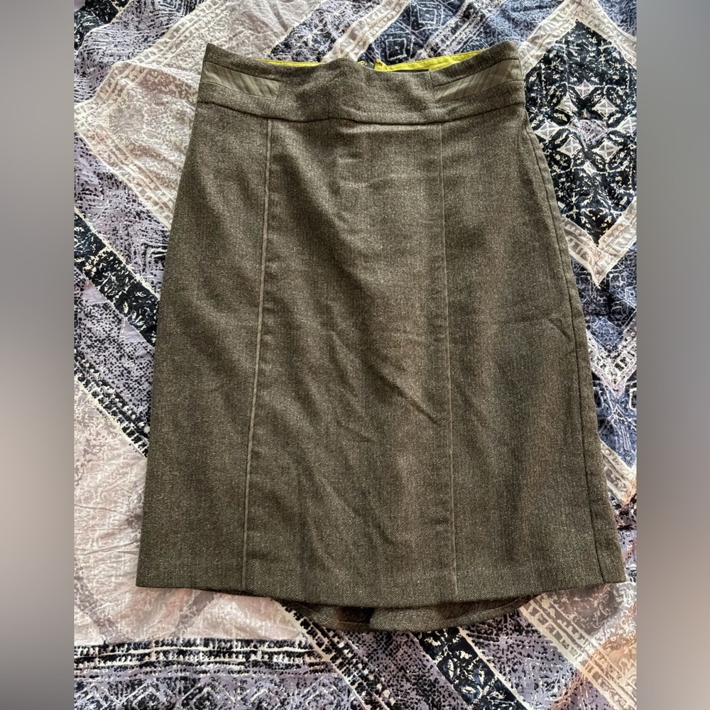 Bebe Women’s Y2K Revival Vintage Brown Fitted Pencil Skirt Size 10